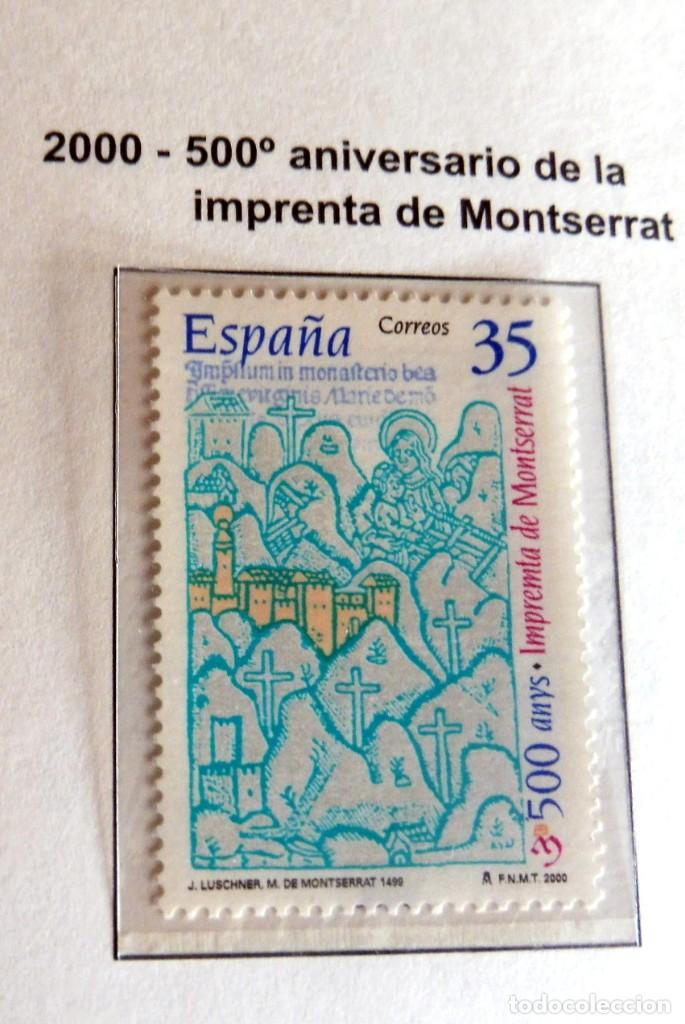 ESPAÑA 2000 - EDIFIL 3696 **MNH - 500 ANYS IMPREMTA DE MONTSERRAT - A PRECIO FACIAL (Sellos - España - Juan Carlos I - Desde 2.000 - Nuevos)