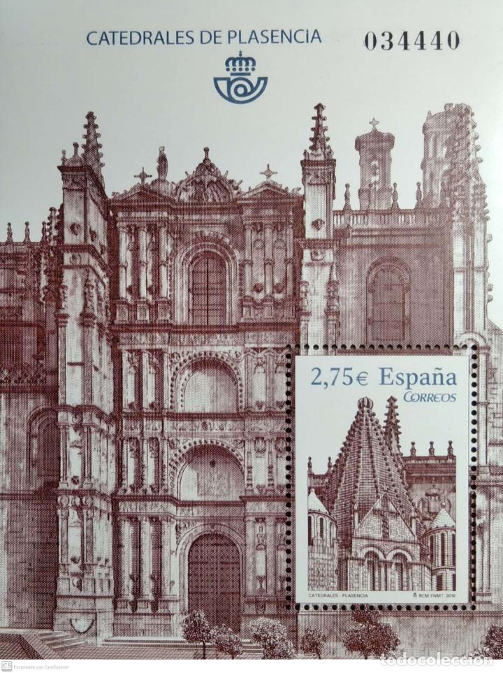 Sellos: Espa&ntilde;a. 4552 HB Catedral: Plasencia (C&aacute;ceres). 2010. Sellos nuevos y numeraci&oacute;n Edifil.