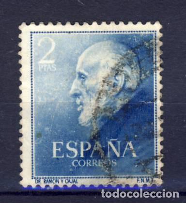 Sellos: ESPA&Ntilde;A.- 1952- RAM&Oacute;N Y CAJAL.-.- ED. 1119-(2).-USADOS.-