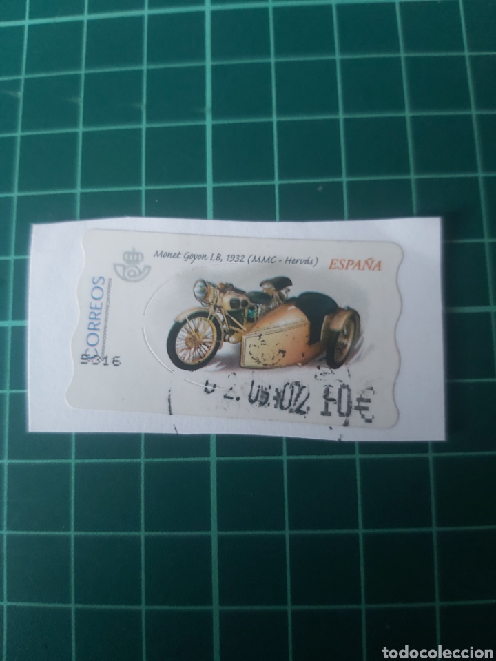 Briefmarken: ATM 5016 CARTERIA ATM MOTOS MONET GOYON