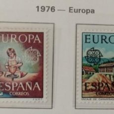 Sellos: 2 SELLOS NUEVOS 1976 - EUROPA. Lote 317113653