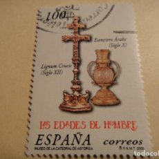Sellos: ESPAÑA, SELLO Nº EDIFIL, 3701, LAS EDADES DEL HOMBRE- AÑO 2000 RF, 205