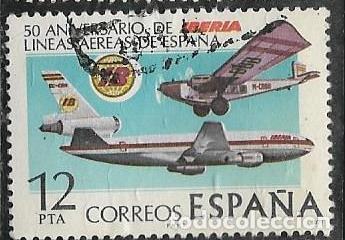 Sellos: EDIFIL 2448, AVIONES