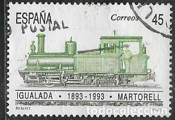 Sellos: EDIFIL 3265, TRENES