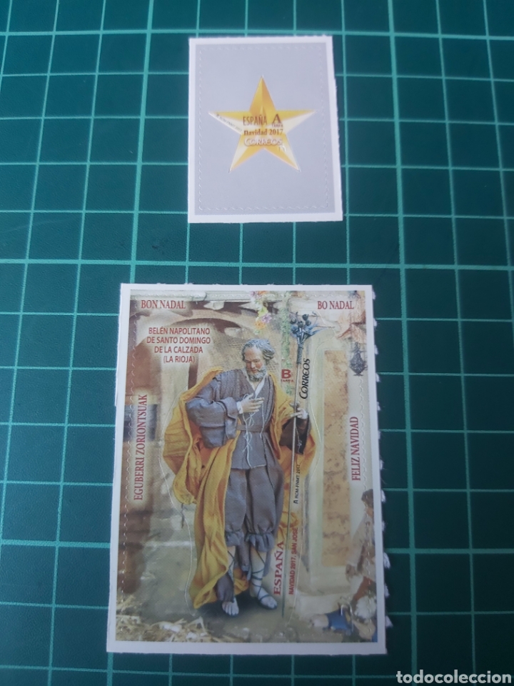 Stamps: 2017 Navidad edifil 5180/1 Santo Domingo calzada rioja pelegrino nuevos o usados solicita