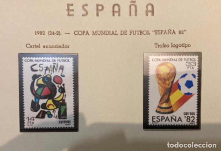 Sellos: COPA MUNDIAL DE F&Uacute;TBOL ESPA&Ntilde;A 82. 1982. EDIFIL 2644-2645 NUEVOS SIN MARCAS DE FIJA SELLOS