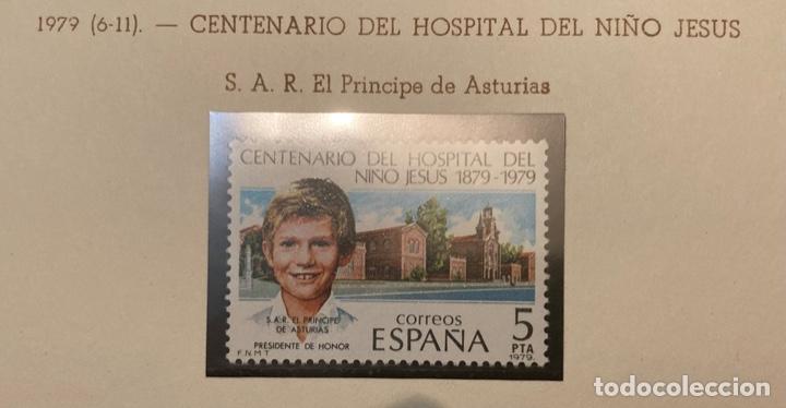 Sellos: CENTENARIO DEL HOSPITAL DEL NI&Ntilde;O JES&Uacute;S 1979 EDIFIL 2548 NUEVO SIN MARCA DE FIJA SELLO