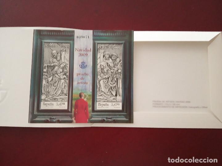 Briefmarken: PRUEBA DE ARTISTA NAVIDAD 2009
