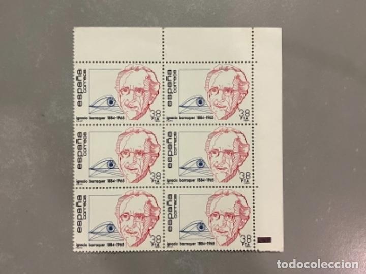 Francobolli: 6 sellos 1984. Ignacio Barraquer 1884-1965 38pta