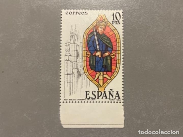 Sellos: Sello 1983 Rey B&iacute;blico Catedral de Leon 10pta