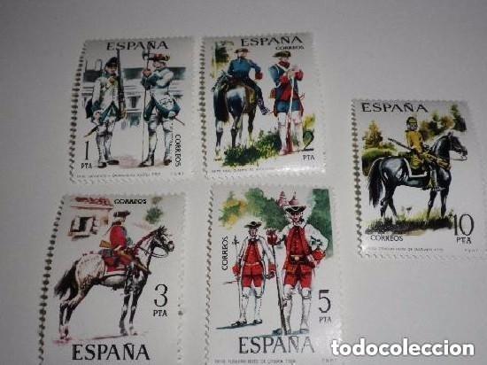 Sellos: ESPA&Ntilde;A - EJ&Eacute;RCITO ESPA&Ntilde;OL - NUEVOS - Foto 1