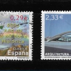 Timbres: 2002 ESPAÑA ARQUITECTURA Y MEMORIA HISTORICA EDIFIL 4248 Y 4286 USADO MATASELLADO. Lote 361752215