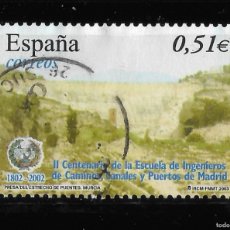 Sellos: ESPAÑA 2003 II CENT. INGENIEROS USADO MATASELLADO EDIFIL SH 3967A (EL DE LA IMAGEN). Lote 365120371