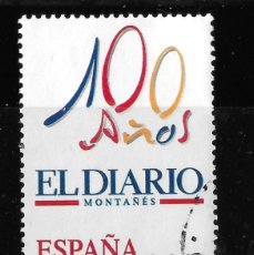Sellos: ESPAÑA 2003 DIARIO MONTAÑES S USADO MATASELLADO EDIFIL SH 3998 (EL DE LA IMAGEN). Lote 365120941