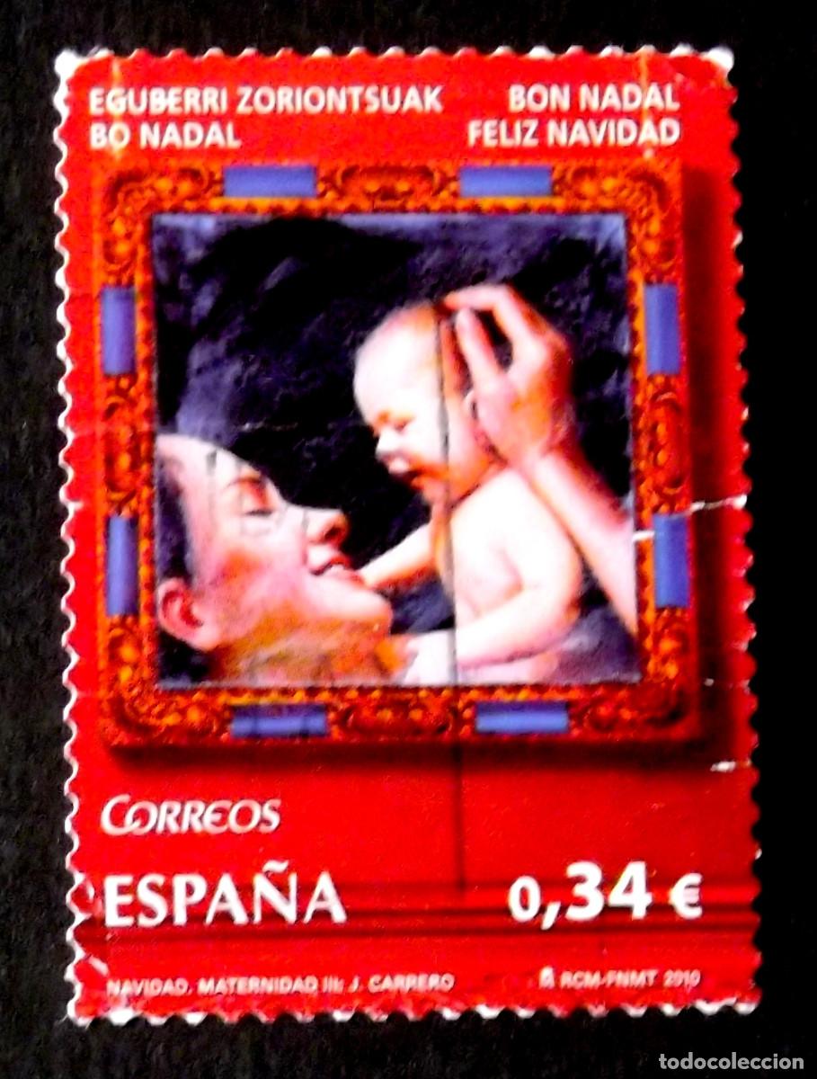 Sellos: 4609, USADO. NAVIDAD. - Foto 1