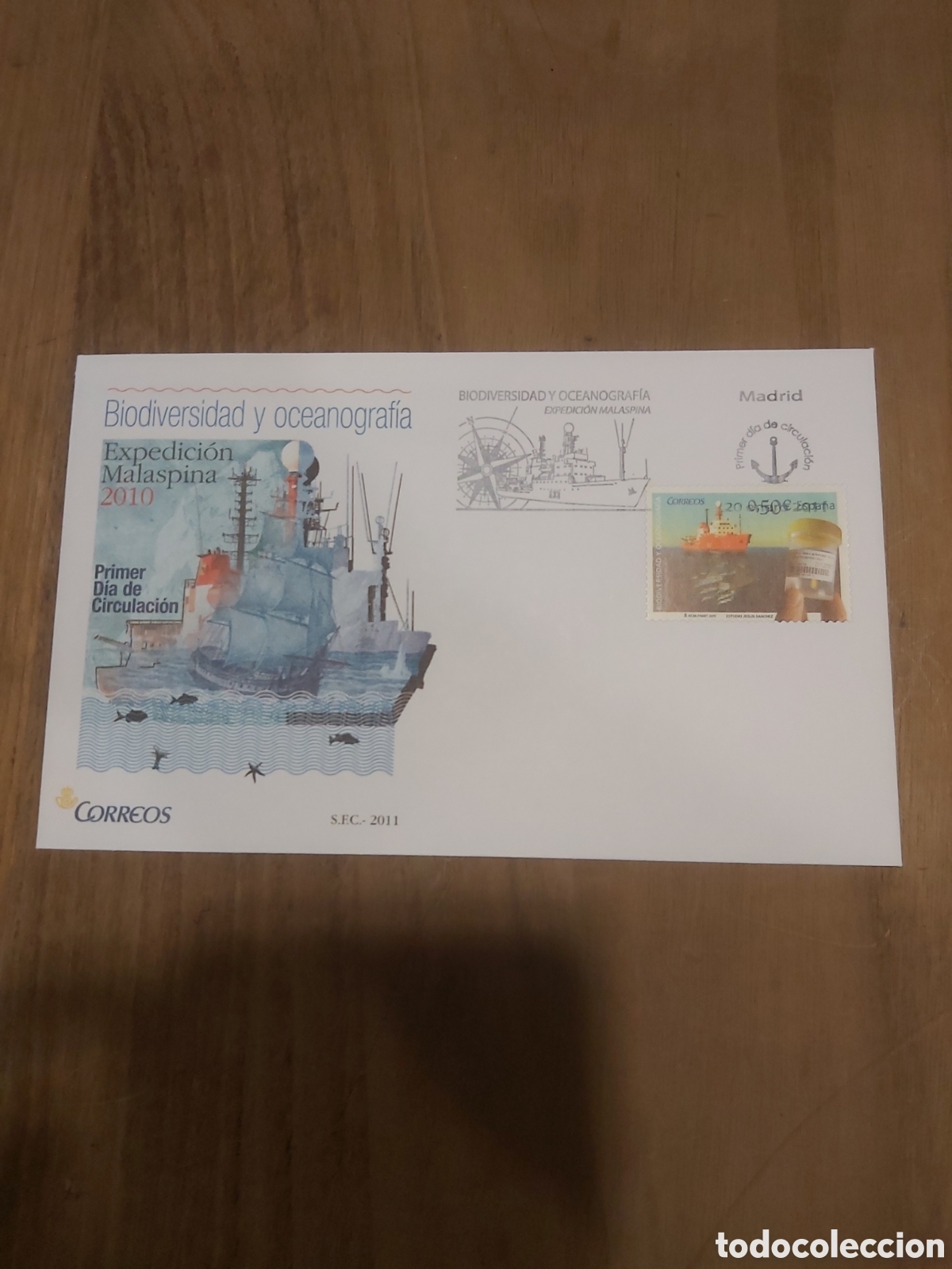 Timbres: Barcos esoedicion malespina biodiversidad y oceonografia fauna ciencia edifil 4627