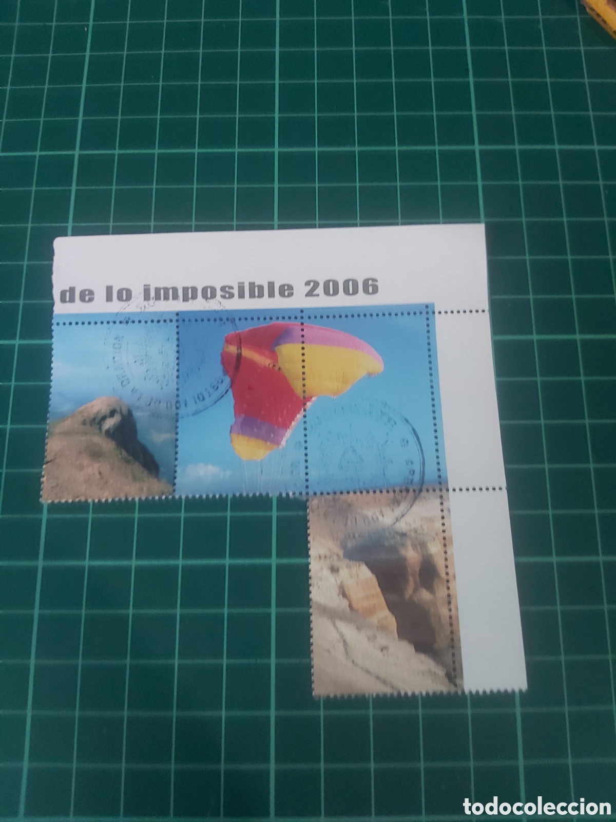 Stamps: Bandeleta Edifil 4224 usado lujo filo imposible deportes ala delta alpinismo