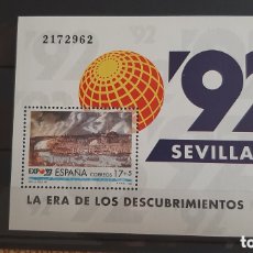 Sellos: (ESPAÑA)(1992) HB SEVILLA 92 EN NUEVO. Lote 371627366