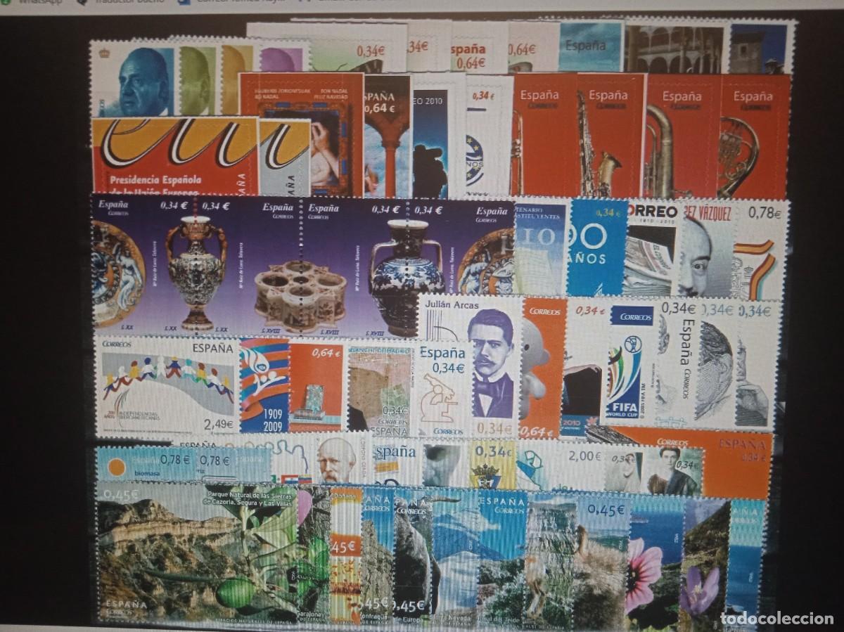 Sellos: A&ntilde;o 2010 completo sin pruebas ni SH, ver detalles