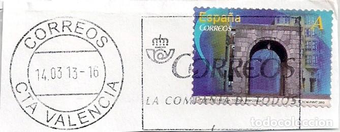 Briefmarken: ED. 4769. PUERTA DE CASTILLA. TOLOSA. USADO MATASELLOS VALENCIA