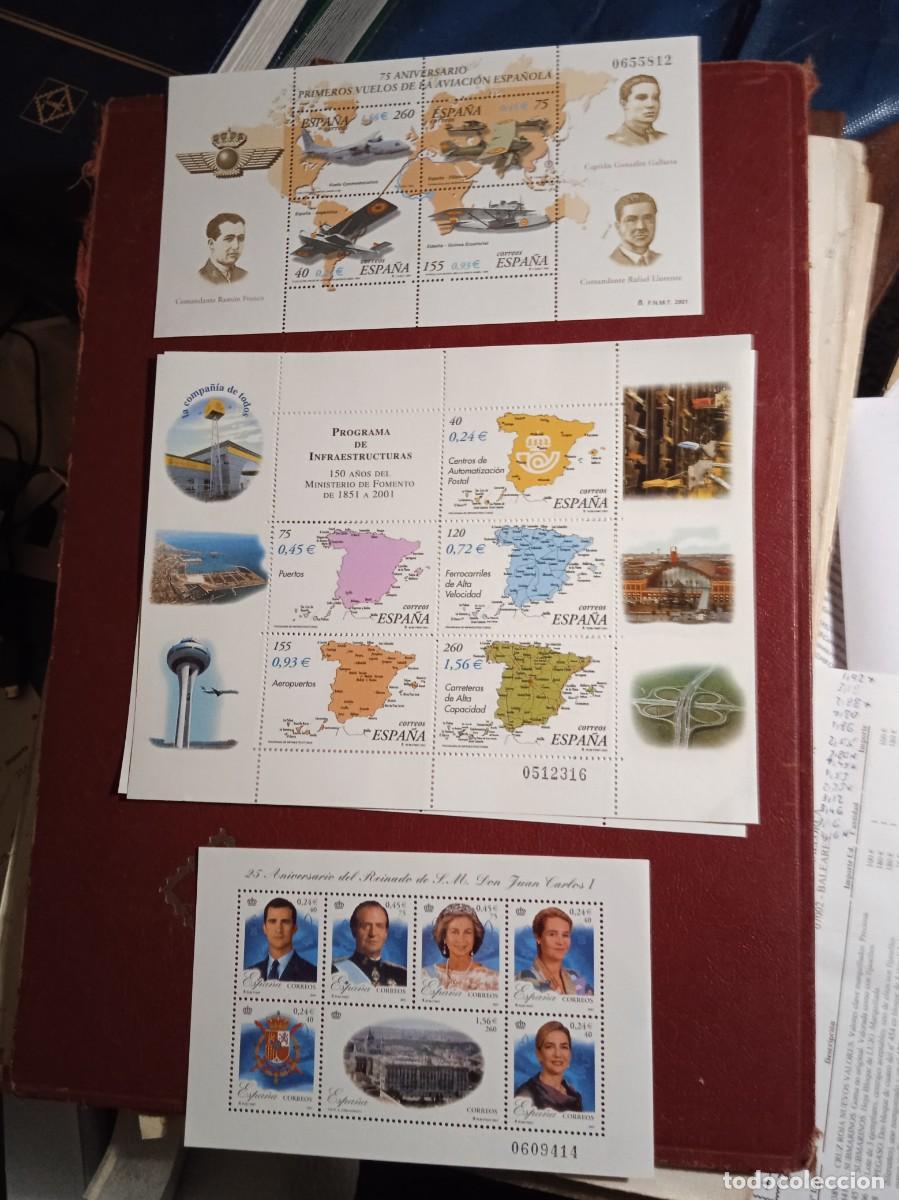 Selos: Lote Hj 2001/19 en euros, todas a facial, ver detalles