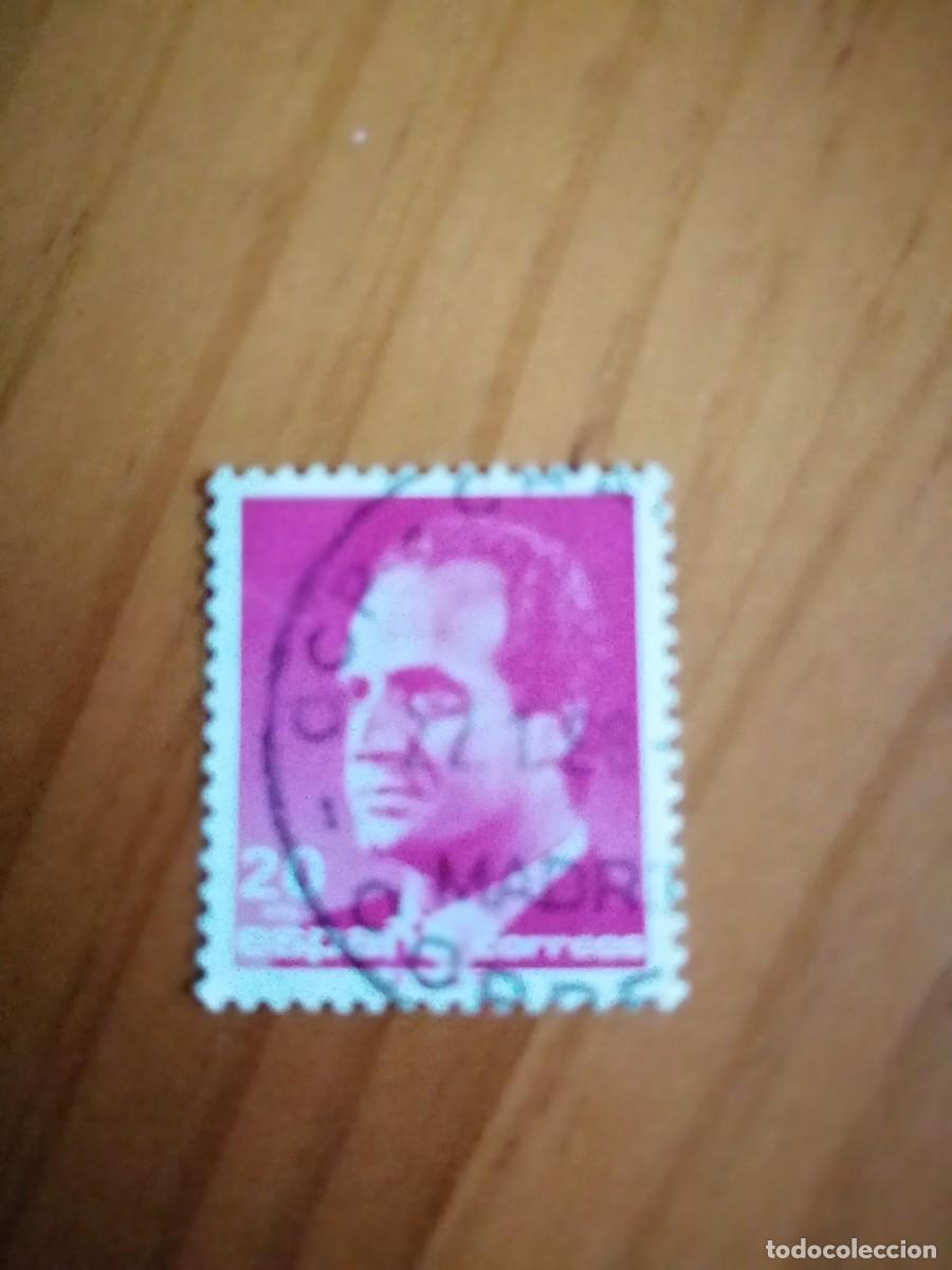 Francobolli: 20 PESETAS, ROSA -EDIFIL 2878 - A&Ntilde;O 1987, DE SERIE: JUAN CARLOS I - MATASELLO: MADRID 22.1.88