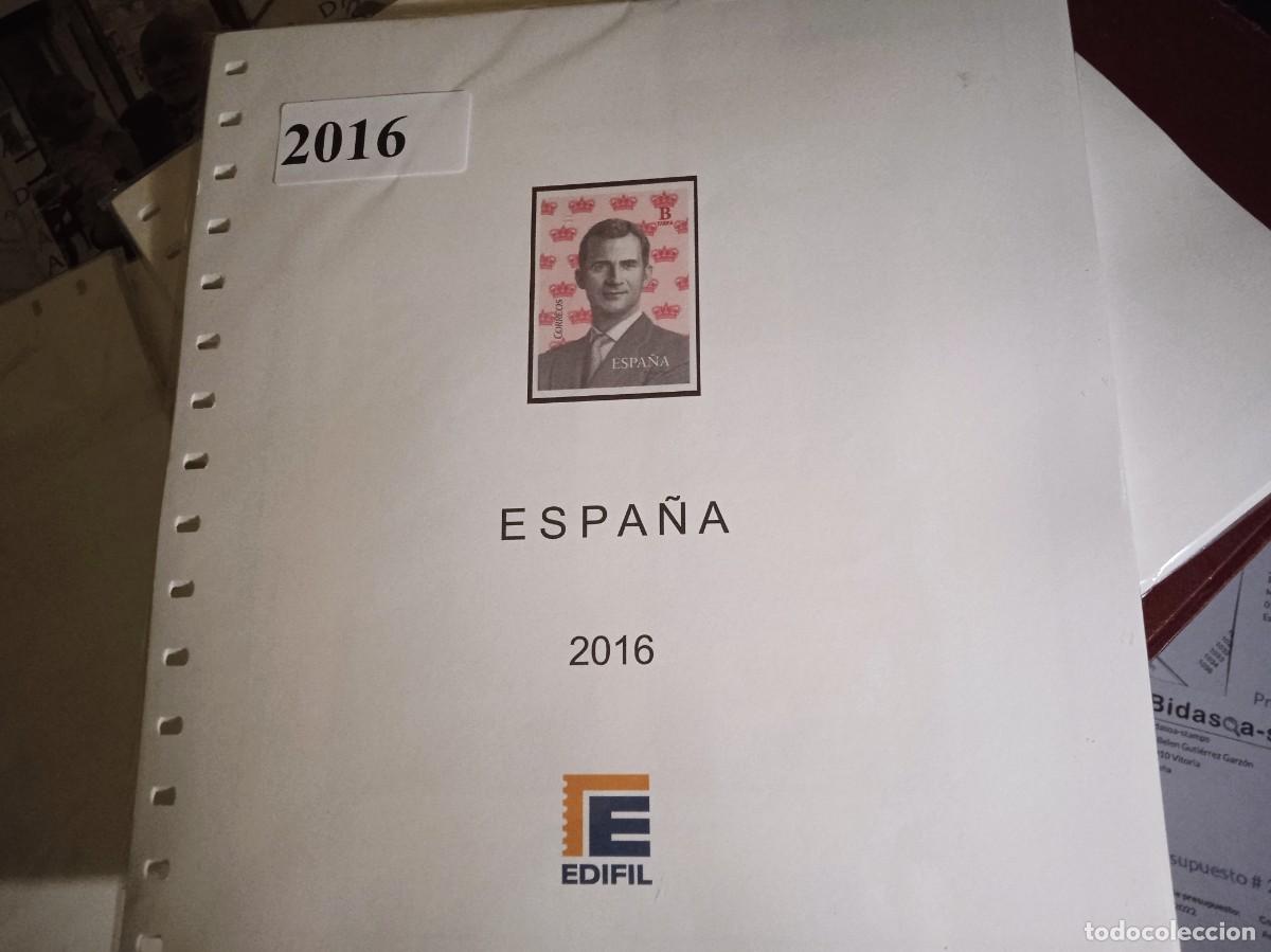 Sellos: 2016 completo sin S/H ni hojas, incorporables, ver detalles