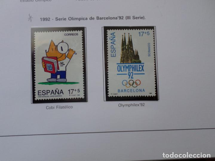 Sellos: 1992, juegos de la XXV olimpiada barcelona-92, edifil 3218/19