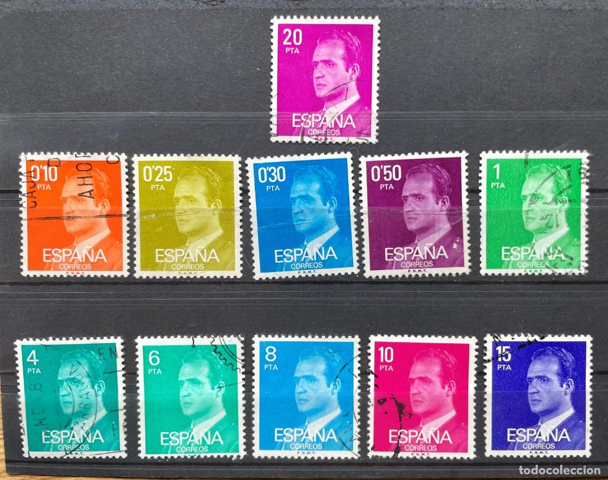 Selos: A&ntilde;o 1977 - Edifil 2386 a 2396, serie completa usados