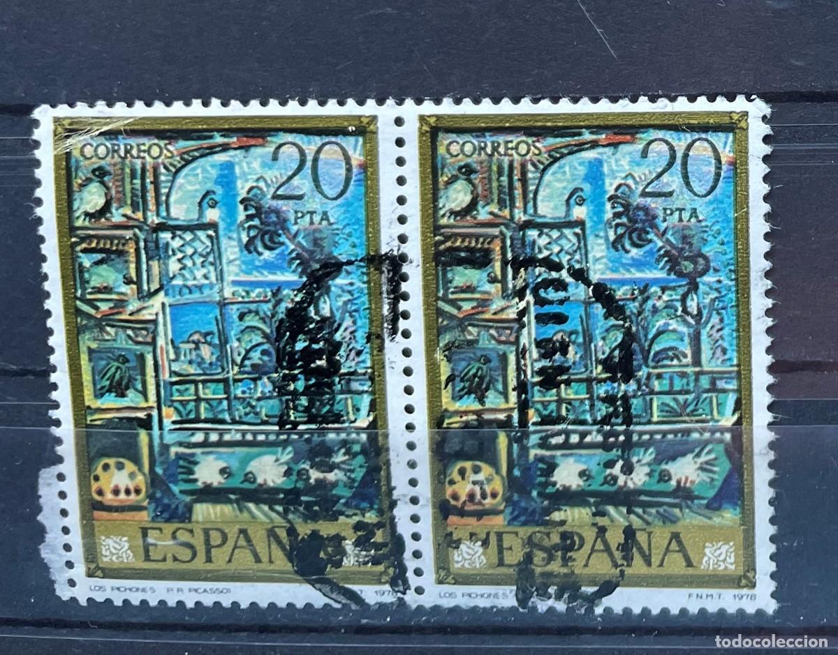 Briefmarken: A&ntilde;o 1978 - Edifil 2487 pareja usados