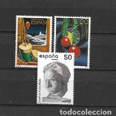 Sellos: ESPAÑA, 1987, NAVIDAD Y VICTORIO MACHO, EDIFIL 2884, 2925 A 2926, NUEVOS, MNH**. Lote 401419294