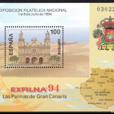 Sellos: ESPAÑA, 1994 EDIFIL 3313 /**/ EXPOSICIÓN FILATÉLICA NACIONAL EXFILINA ´94.. Lote 402272279