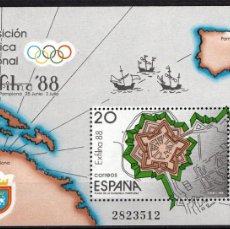 Sellos: ESPAÑA, 1988 EDIFIL 2956 /**/ EXPOSICIÓN FILATÉLICA NACIONAL EXFILINA ´88.. Lote 402273009