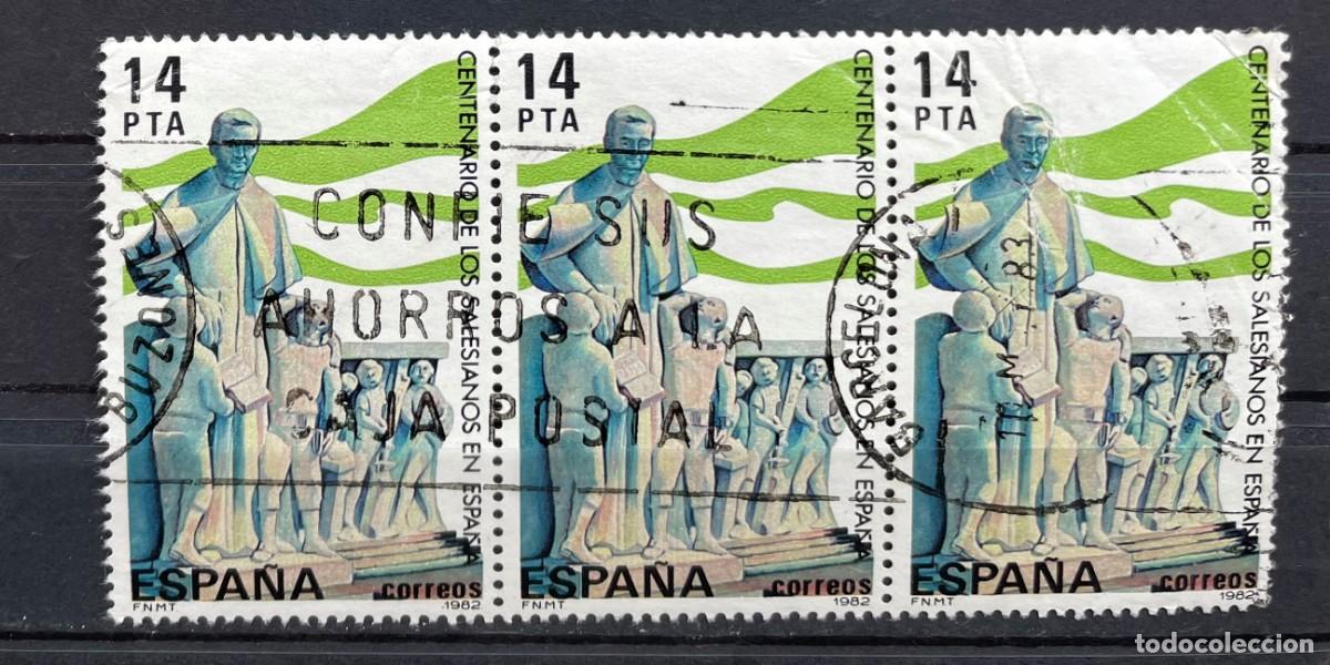 Stamps: A&ntilde;o 1982 - Edifil 2684 trio usados