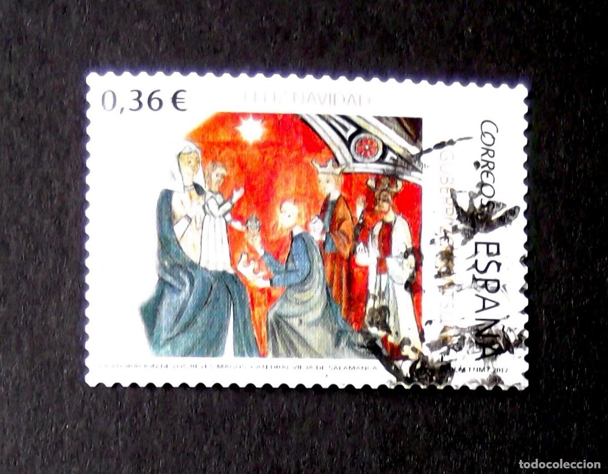 Sellos: 4755, USADO. NAVIDAD. - Foto 1