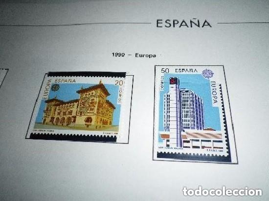 Sellos: ESPA&Ntilde;A 3058/59*** - A&Ntilde;O 1990 - EUROPA - EDIFICIOS POSTALES - Foto 1