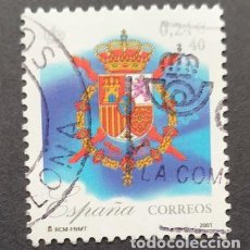Sellos: ESPAÑA 2001 - 25º ANIV. DEL REINADO DE S.M. JUAN CARLOS I, 40P. (EDIFIL 3856C º)