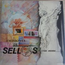 Sellos: ALBUM DE SELLOS DE CORREOS DEL AÑO 2003 CON TODOS LOS SELLOS DE ESPAÑA Y ANDORRA (COMPLETO)