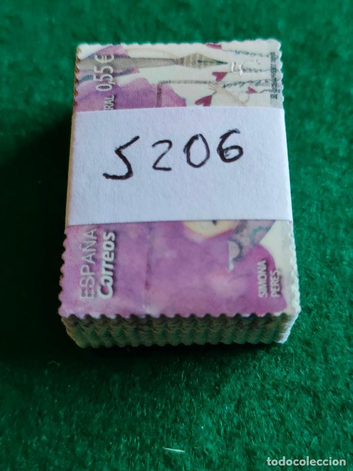 Briefmarken: PASTILLA DE 100 SELLOS USADOS