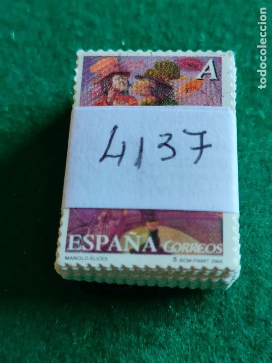 Briefmarken: PASTILLA DE 100 SELLOS USADOS