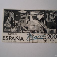 Sellos: SELLO ESPAÑA EL GUERNICA CENTENARIO DE PABLO RUIZ PICASSO 1981 200PTAS