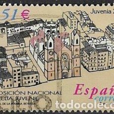 Sellos: ESPAÑA 2003 EXPOSICIÓN NACIONAL DE FILATELIA JUVENIL JUVENIA 2003, EDIFIL Nº 3961 (O)