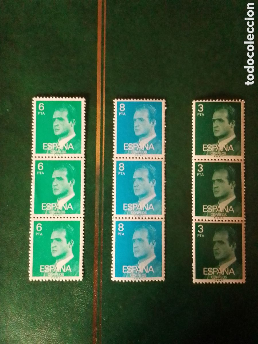 Sellos: 8Tripticos B&aacute;sica del Rey - Foto 2