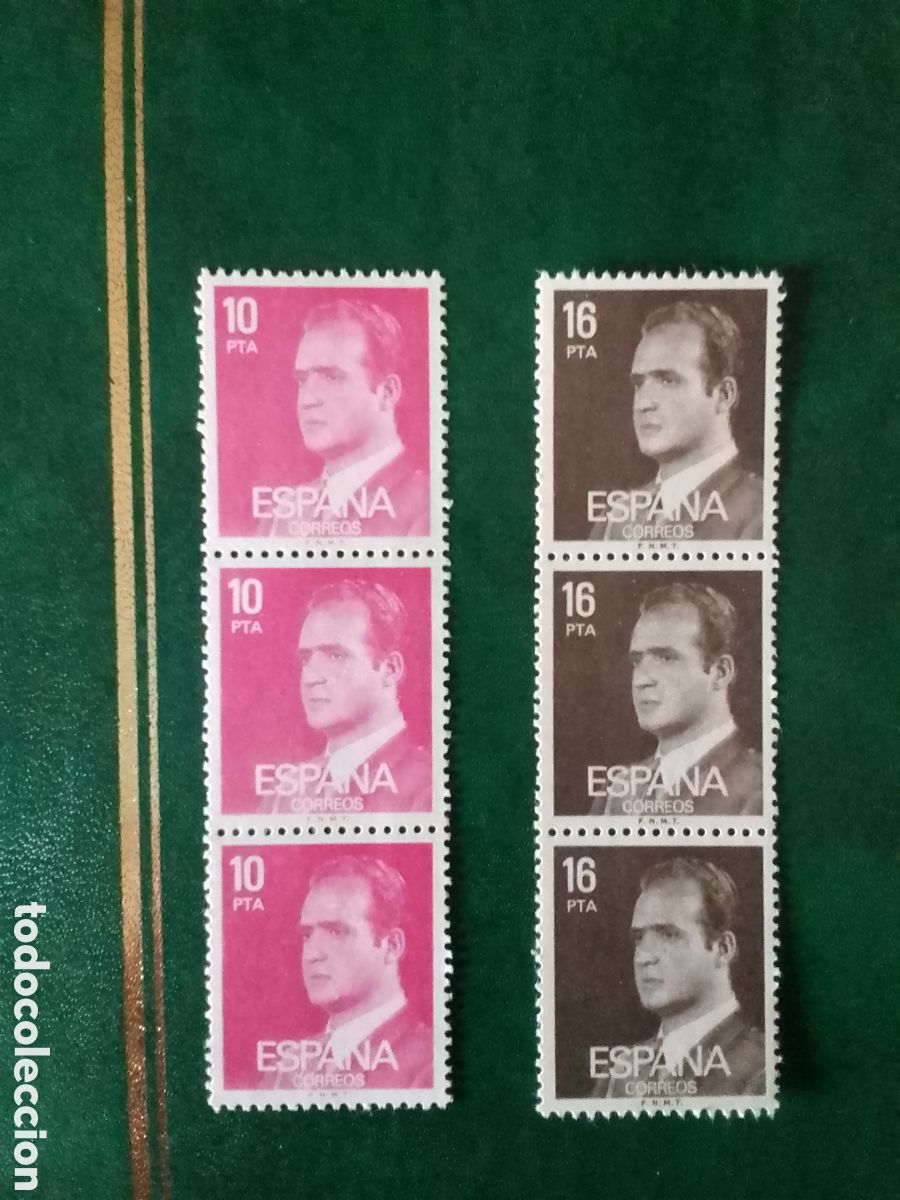 Sellos: 8Tripticos B&aacute;sica del Rey - Foto 3