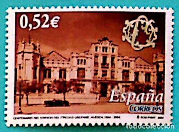 Sellos: Espa&ntilde;a. 4110 Centenario Edificio C&iacute;rculo Oscense de Huesca: Edificio del Casino. 2004. Sellos nuevos - Foto 1