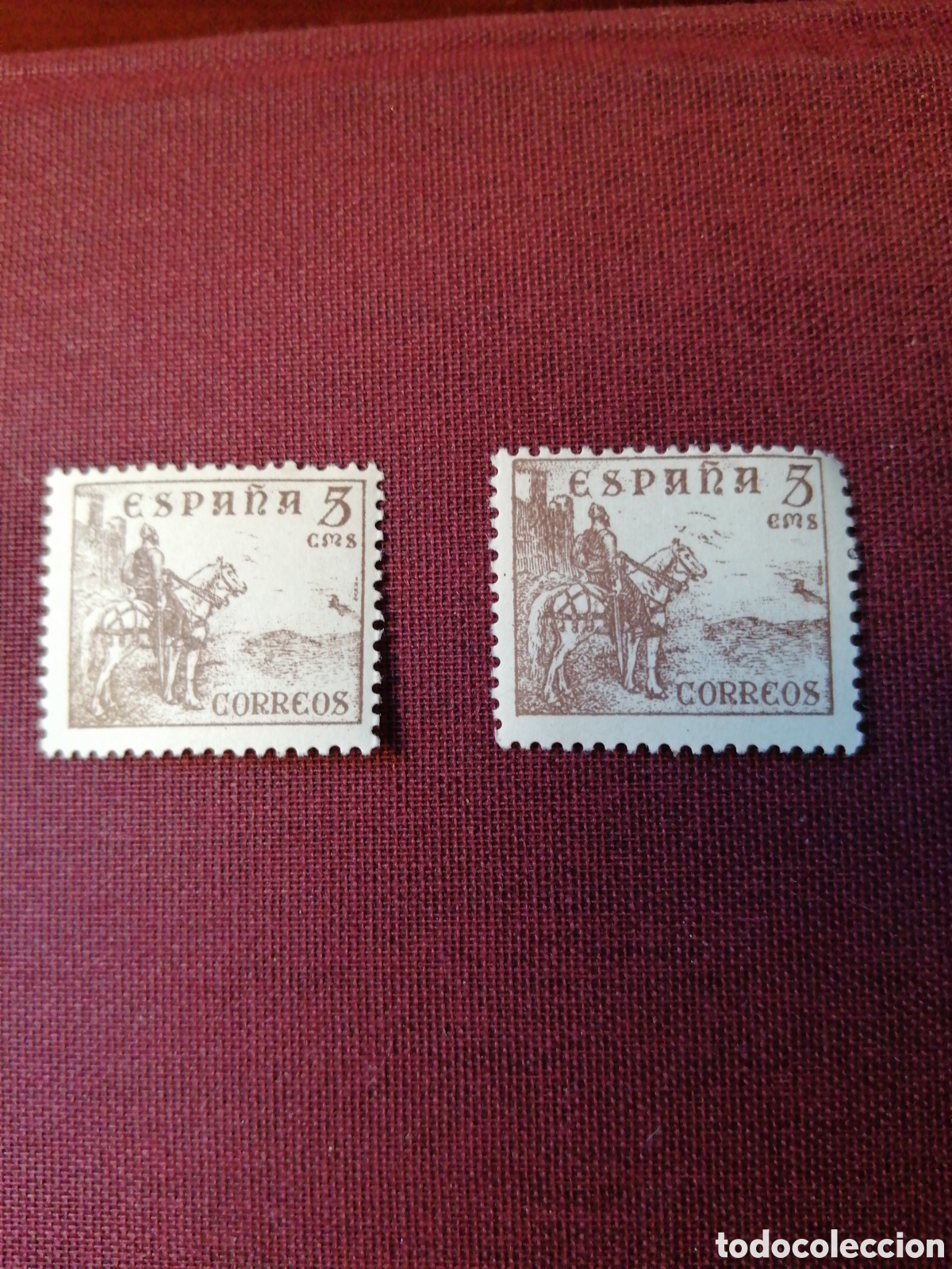 Timbres: SELLO LOTE DE 2 SIN MATASELLAR (SOBRE N 1)