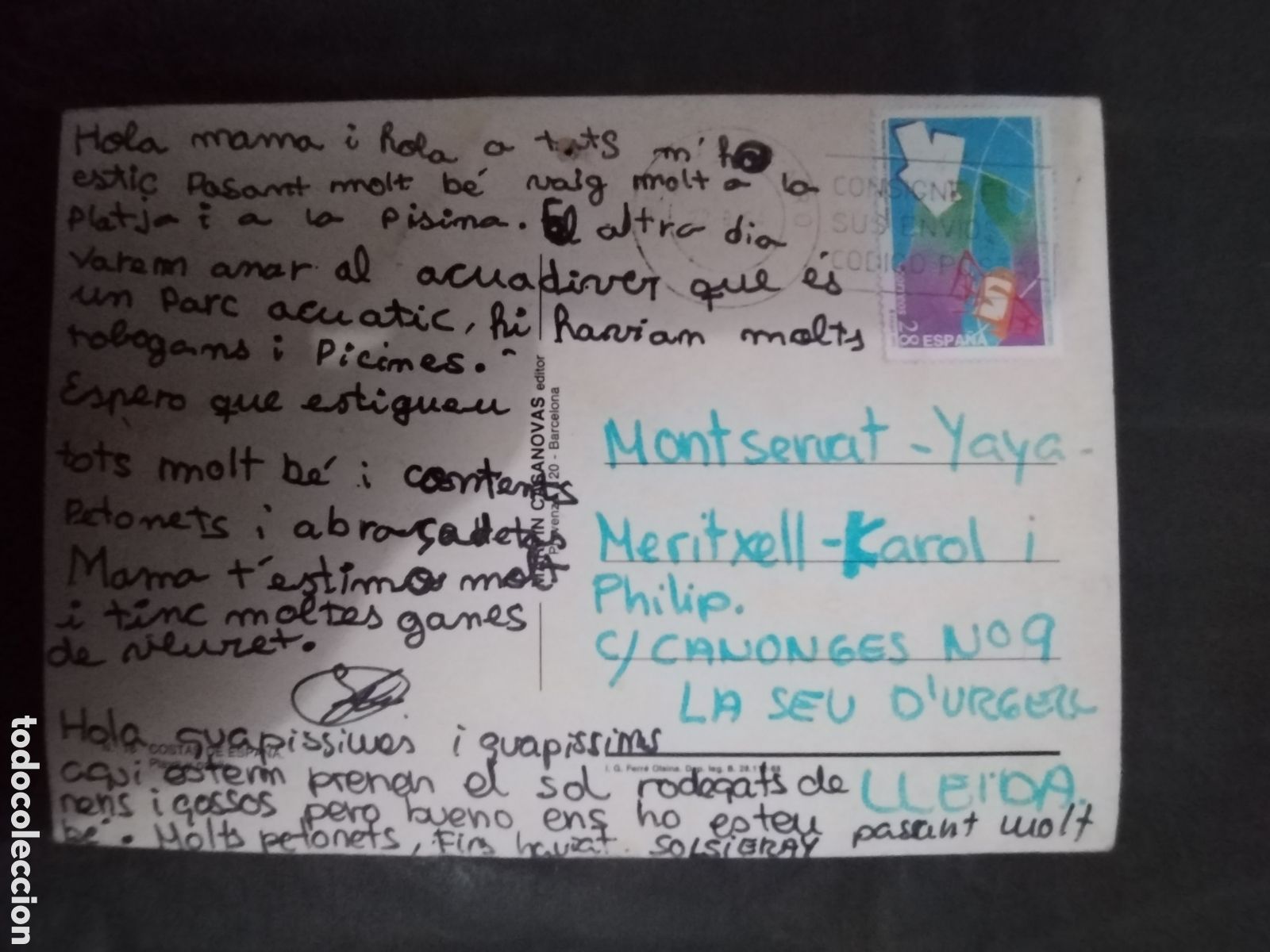 Sellos: POSTAL CON SELLO - Foto 2