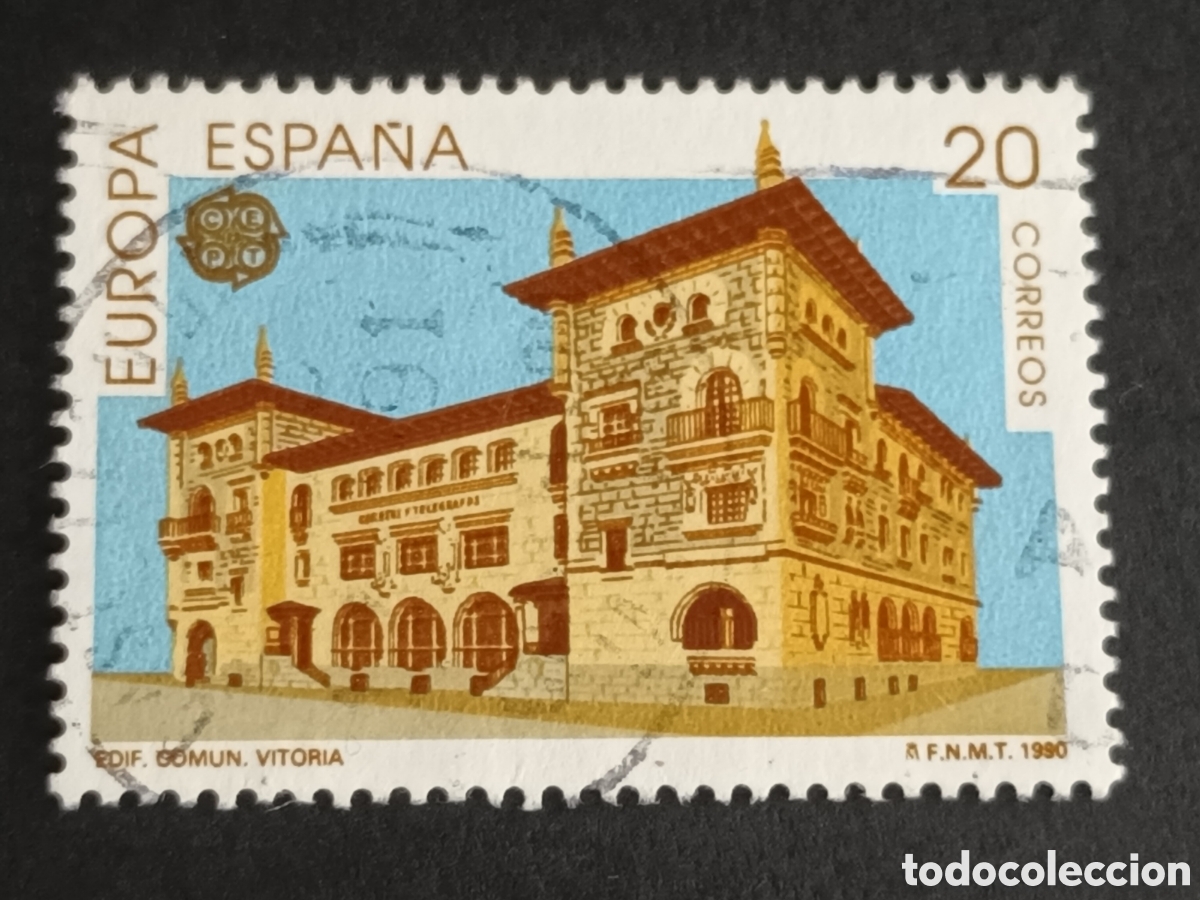 Sellos: ESPA&Ntilde;A. 1990. USADO. - Foto 1