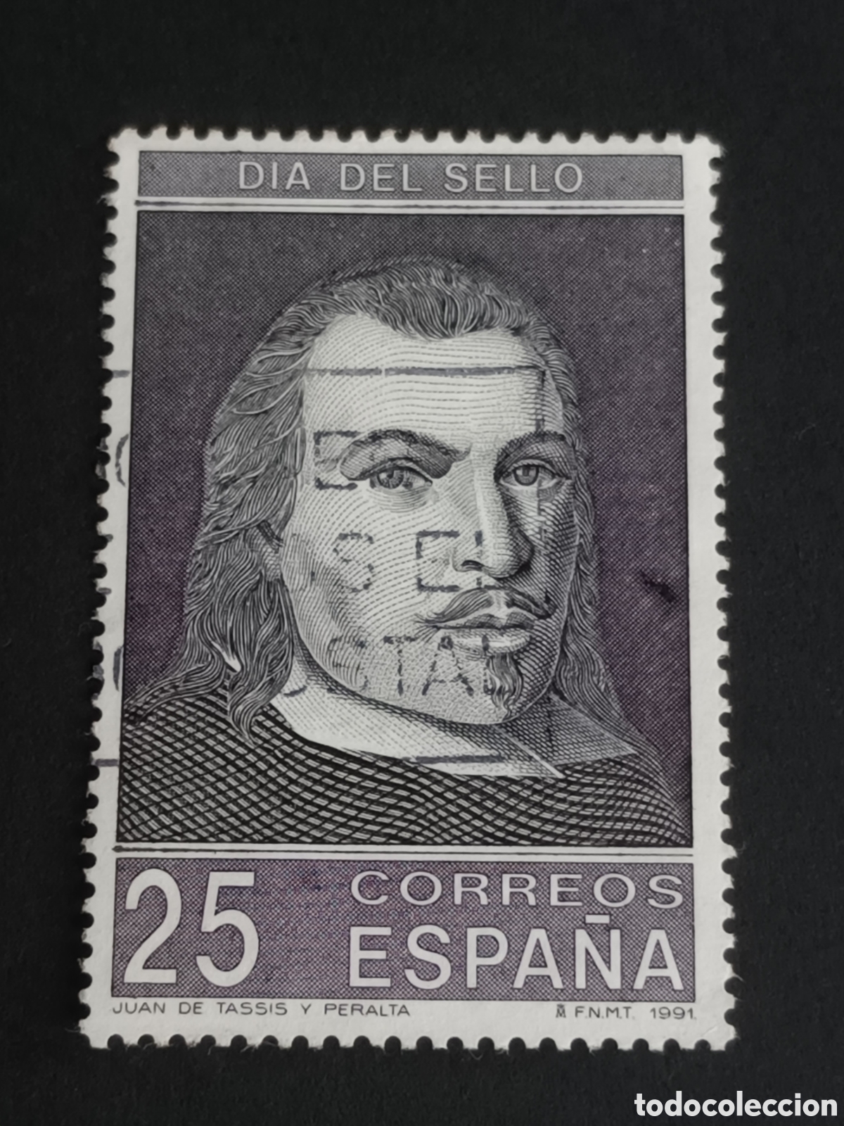 Sellos: ESPA&Ntilde;A. 1991. USADO. - Foto 1