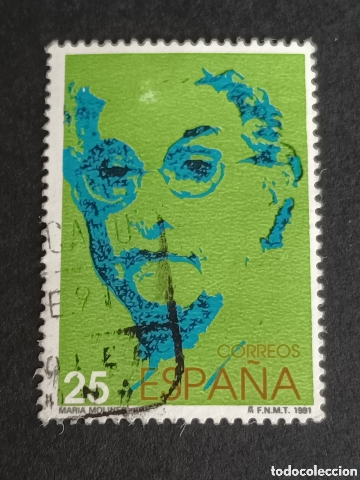 Sellos: ESPA&Ntilde;A. 1991. USADO. - Foto 1